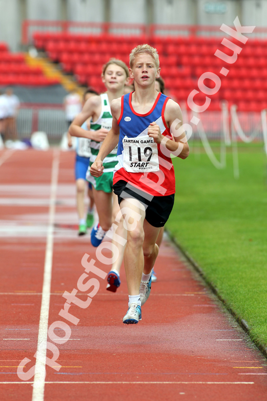 Daniel Smith, Under-13s 1500 metres, Gateshead Tartan Games